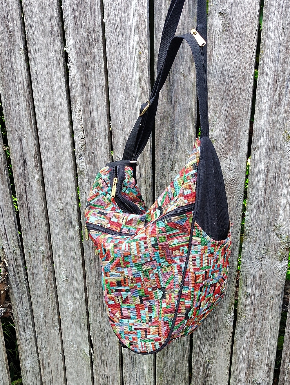 Danny K Tapestry Convertible Bag